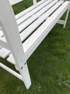 SenS-Line Friesen Tuinbank - Hout - Wit -Tuin- En Buitenwinkels 899x1200
