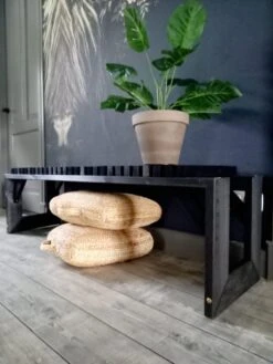 Tuinbank Design 2023 - 150CM - Grenen Hout - Zwart -Tuin- En Buitenwinkels 900x1200 4