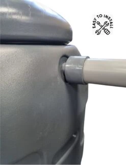 Regenton Rainsaver - Antraciet 100 L + Voet + Vulautomaat -Tuin- En Buitenwinkels 919x1200 2