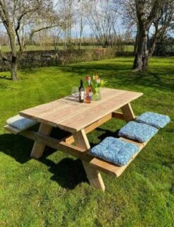 Robuuste Picknicktafel Van Douglashout. Duurzaam En Modern. Lengte 2,40 Meter -Tuin- En Buitenwinkels 922x1200 1