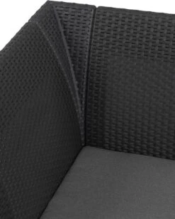 Keter Marie Hoek Loungeset Met Orlando Tafel - 6 Personen - Antraciet -Tuin- En Buitenwinkels 955x1200